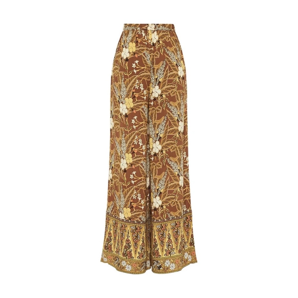 Spell Bianca Wide Leg Pants in Earth - Picture 12 of 16